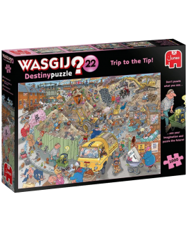 Wasgij Destiny 22 - 1000 pcs - Voyage à la Décharge !