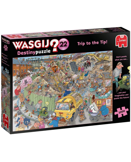 Wasgij Destiny 22 - 1000 pcs - Voyage à la Décharge !