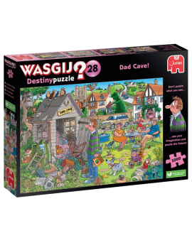 Wasgij Destiny 28 - 1000 pcs - Le débarras de papa !