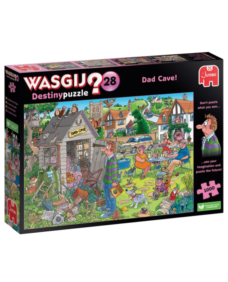 Wasgij Destiny 28 - 1000 pcs - Le débarras de papa !