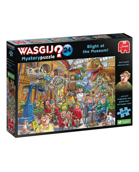 Wasgij Mystery 24 - 1000 pcs - Panique au Musée !