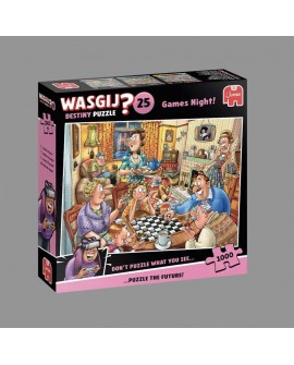 Wasgij Destiny 25 - 1000 pcs - Soirée de jeux !