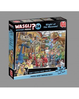 Wasgij Mystery 24 - 1000 pcs - Panique au Musée!