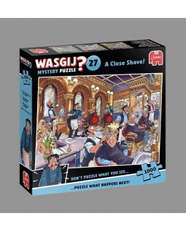 Wasgij Mystery 27 - 1000 pcs - Un rasage de très très près !