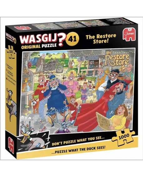 Wasgij Original 41 - 1000 Pcs - Restauration Complète