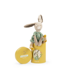 Poupée lapin sauge (en boîte) Trois petits lapins