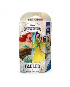 Disney Lorcana : Deck De Démarrage Ambre / Saphir - Set 9 Fabuleux