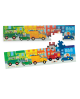 Puzzle Véhicules (24 pièces) Les Popipop