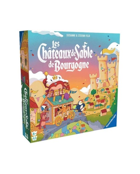 Les châteaux de sable de Bourgogne