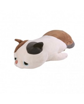Peluche nemu nemu - YUZU - Chat Tricolore - Taille L - 50 cm