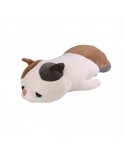 Peluche nemu nemu - YUZU - Chat Tricolore - Taille L - 50 cm