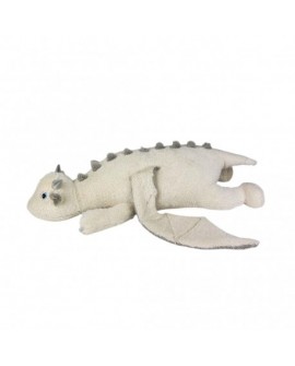 Peluche Hackuchumu - WUSHU - Dragon d'Argent - Taille L - 60 cm