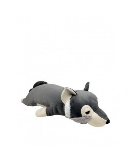 Peluche nemu nemu  LOULOU - Loup - taille L 66cm