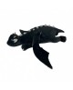 Peluche Hackuchumu - YORU - Dragon Noir - Taille L - 60 cm