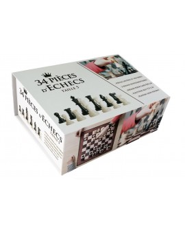 PIECES ECHECS PLASTIQUE T5