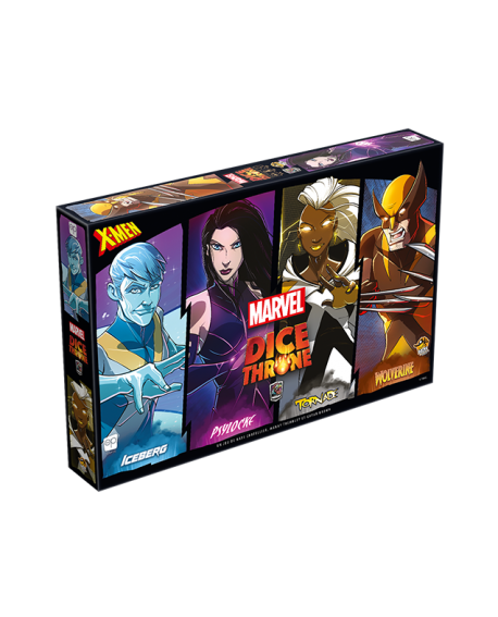 DICE THRONE MARVEL – Iceberg, Psylocke, Tornade, Wolverine