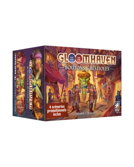 Gloomhaven - Boutons & Bestioles