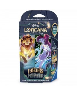 Disney Lorcana : Deck de Démarrage Ambre / Emeraude - Set 10 Lueurs dans les Profondeurs