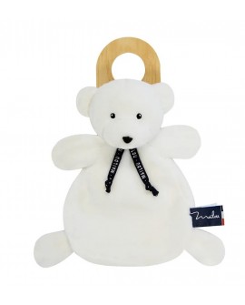l’ours dorlotin - doudou blanc