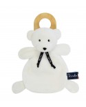 l’ours dorlotin - doudou blanc