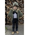 Toddler T-Rex Cuddle Cape, Green -2ans