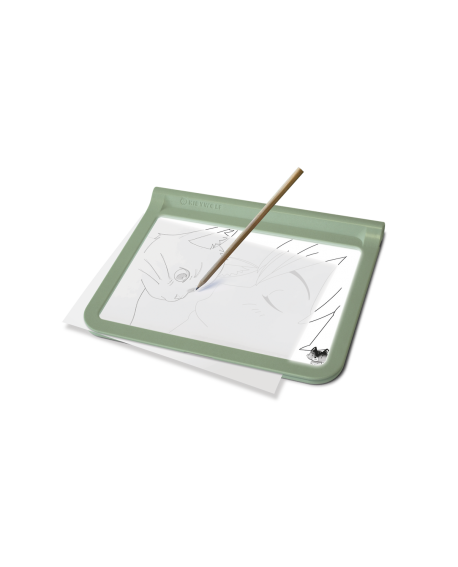 tablette lumineuse verte