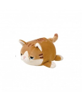 Peluche nemu nemu - MUGI - Chat Brun - Taille S - 11 cm