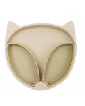 Assiette Compartimentée renard sable