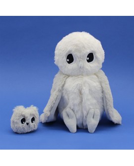 Coucou chouette polaire -maman bébé
