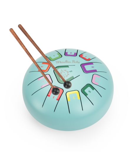 Tambour à languettes Puce & Pilou