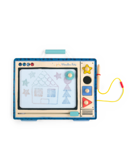 Ardoise magnétique Puce & Pilou