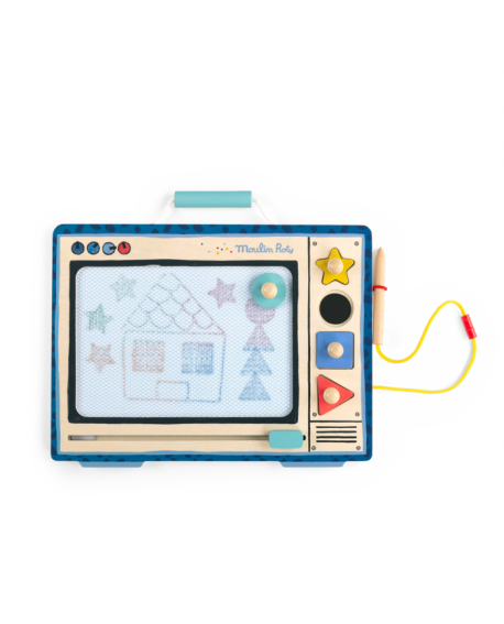 Ardoise magnétique Puce & Pilou