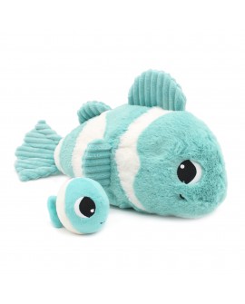 PTIPOTOS POISSON CLOWN MAMAN/BEBE AQUA