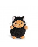 Mini sitting plush toy - Kitty- Black Ricespud
