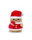 Santa Ricespud Mini sitting plush toy