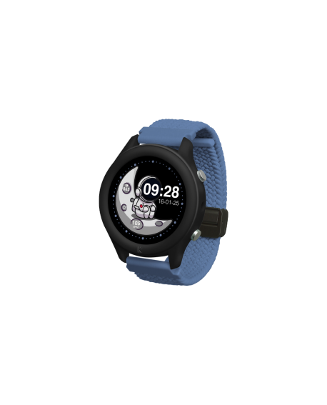 Montre connectée bleue