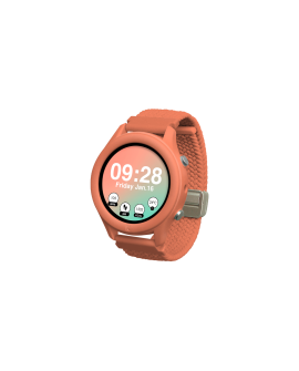 Montre connectée rose