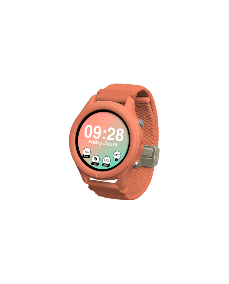 Montre connectée rose