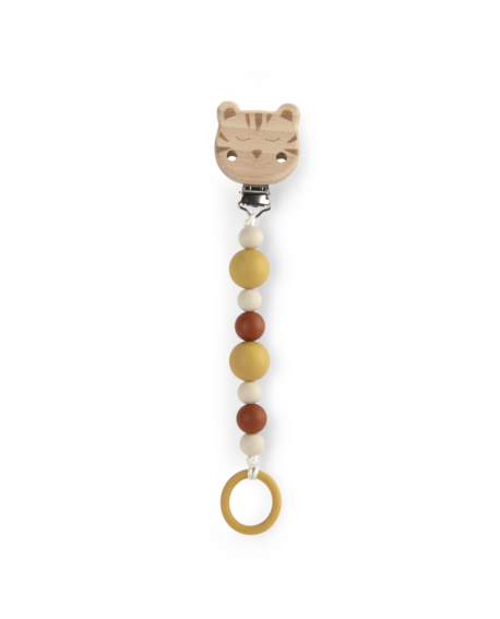 Attache tétine silicone   La foret Mawa