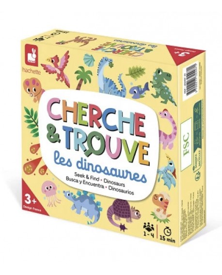 MON PREMIER CHERCHE ET TROUVE - DINOS