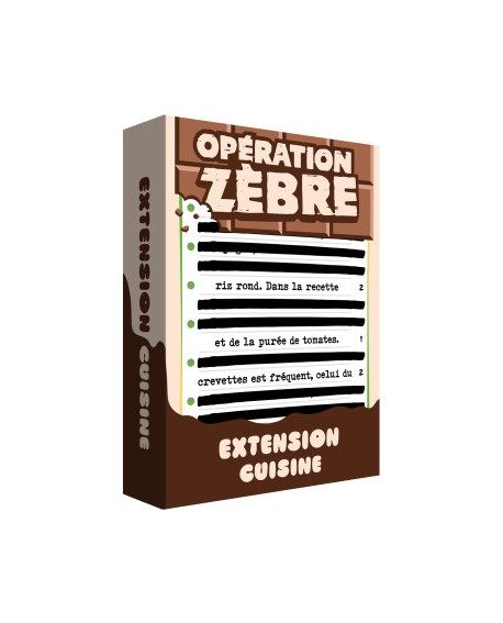 OPERATION ZEBRE : EXTENSION CUISINE