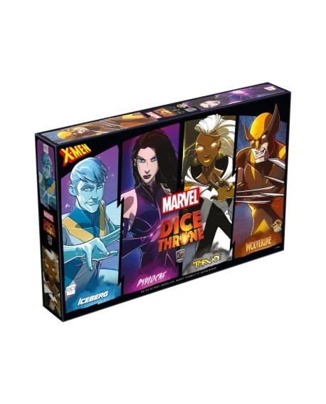 DICE THRONE MARVEL - Iceberg Psyloche Tornade Wolverine