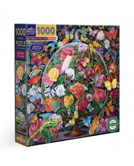 butterfly still life