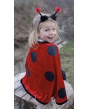 Cape ladybug 2-3 ans
