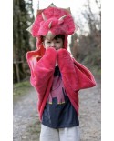 Cape triceratops rouge 3-4 ans