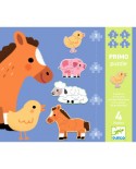 Puzzles Primo - À la ferme 3, 4, 5 et 6 pièces