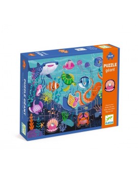 PUZZLE GEANT - Sous la mer - 24 + 8 pcs