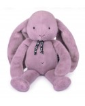 Lapin Méloé 37cm - parme guimauve