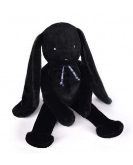 Lapin Méloé 37cm - Noir