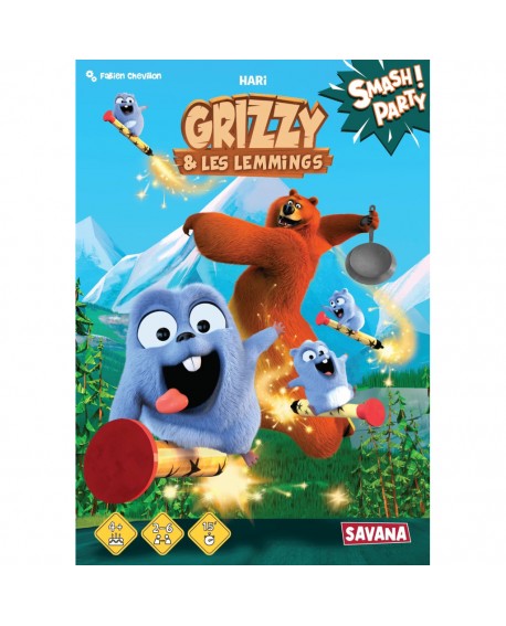 GRIZZY ET LES LEMMINGS - Smash Party